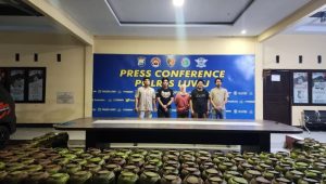 Satreskrim Polres Luwu mengamankan 250 tabung LPG 3 kilogram bersubsidi di Walenrang, Kabupaten Luwu