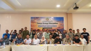 Peserta FGD deklarasi kolaborasi multipihak pengelolaan Danau Matano berkelanjutan di Sorowako