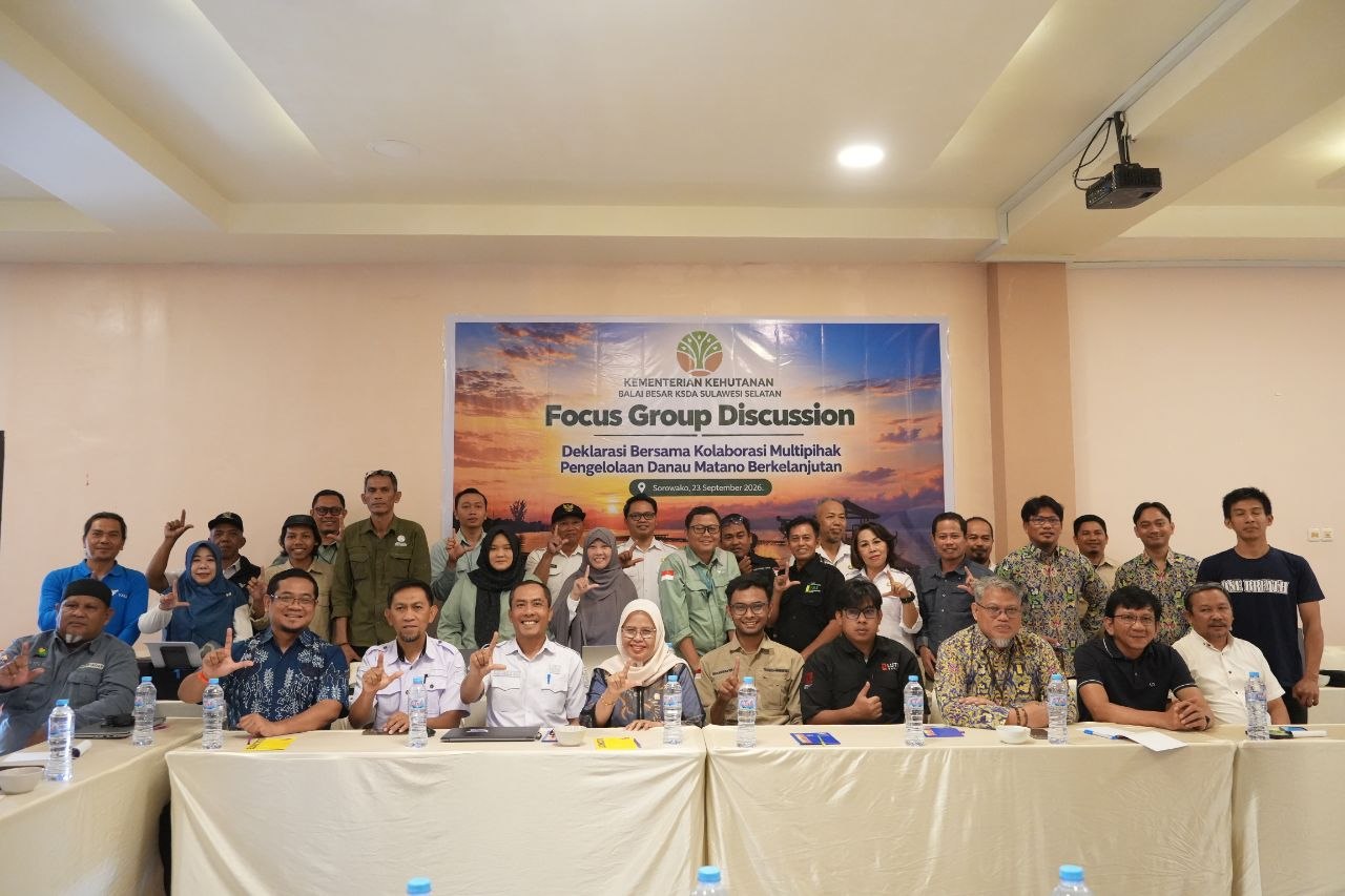 fgd-danau-matano-sorowako Peserta FGD deklarasi kolaborasi multipihak pengelolaan Danau Matano berkelanjutan di Sorowako