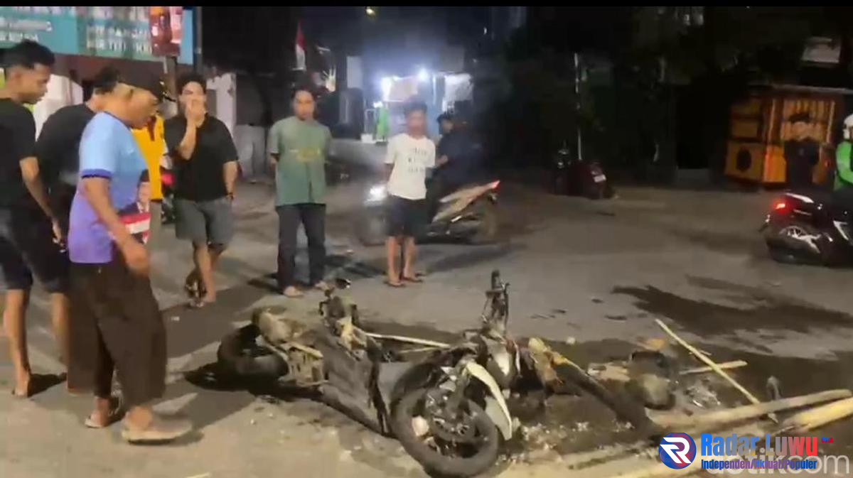 Empat anggota geng motor ditangkap polisi usai menyerang warga di Bontoala, Makassar