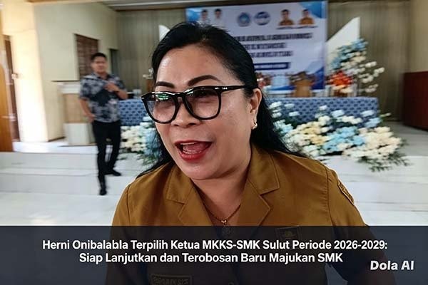 Herni Onibala Pimpin MKKS-SMK Sulut 2026–2029, Raup 60 Suara