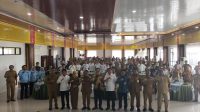 Peserta HLM TPID Provinsi Sulawesi Selatan Zona V di Ruang Pola Kantor Bupati Tana Toraja
