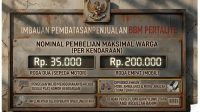 imbauan-pertalite-luwu-utara Poster imbauan pembatasan penjualan BBM Pertalite di SPBU Kabupaten Luwu Utara