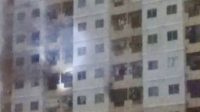 Panel Listrik Lantai 8 Terbakar, 53 Penghuni Apartemen Teluk Intan Dievakuasi
