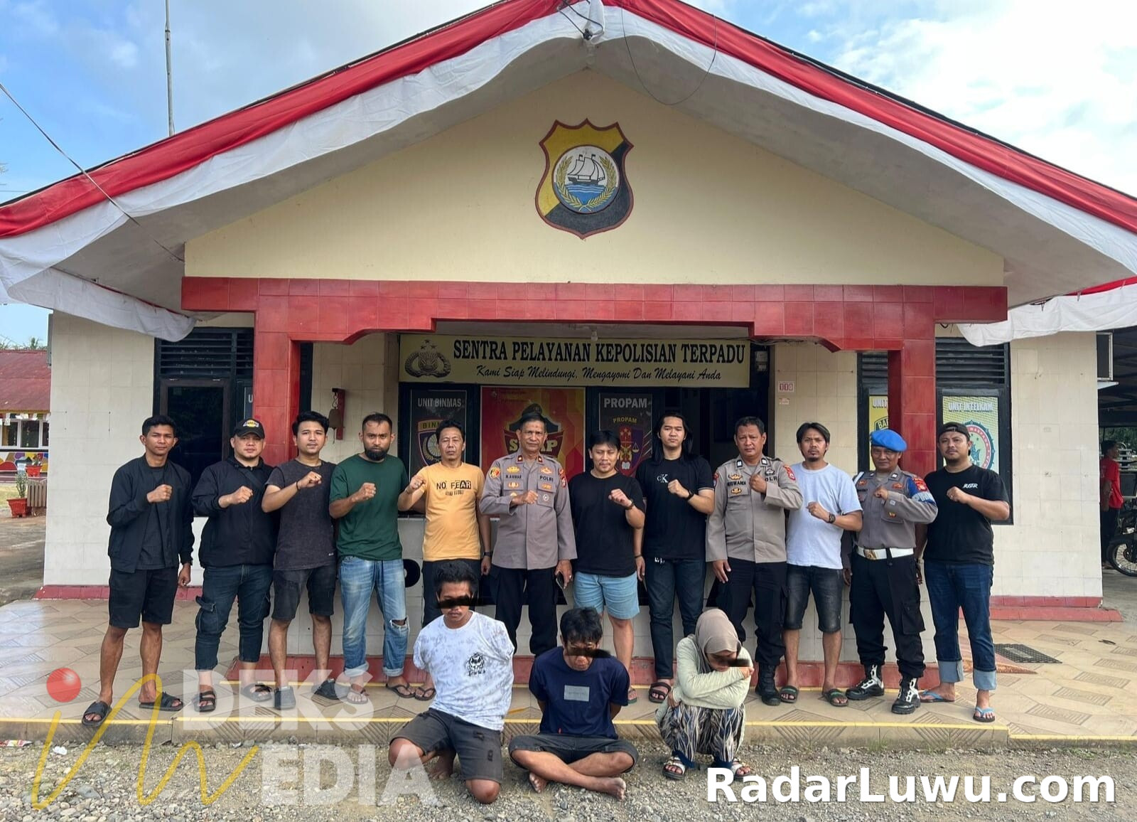 polisi-bekuk-pencuri-sarang-walet-luwu-RadarLuwu Tiga tersangka pencuri sarang burung walet di Luwu diamankan petugas