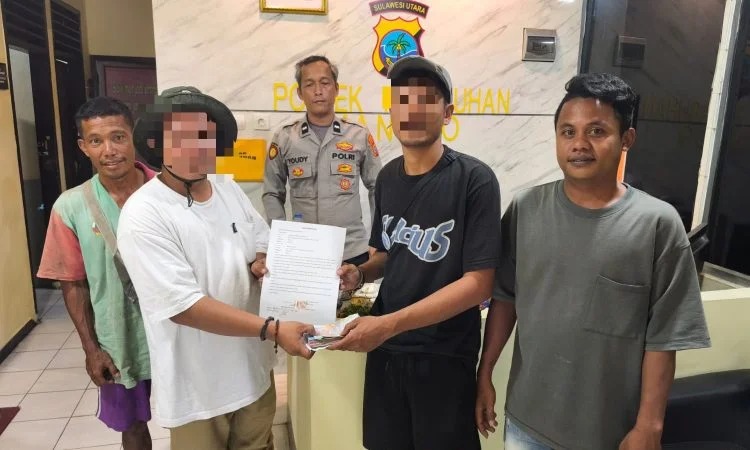 Polsek Pelabuhan Manado Mediasi Sengketa Ikan, Kedua Pihak Pilih Jalur Kekeluargaan