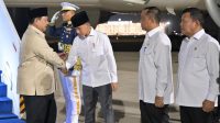 Presiden Prabowo Subianto tiba di Tanah Air usai KTT BRICS 2026 di India