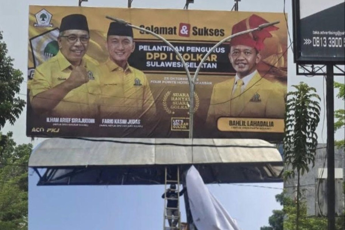 baliho-golkar-diturunkan-di-jalan-a-djemma-bapenda-palopo-mu Baliho Golkar Diturunkan di Jalan A. Djemma, Bapenda Palopo: Murni Penegakan Aturan
