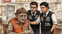 ilustrasi-jukir-lansia-palopo-dianiaya Ilustrasi juru parkir lansia korban penganiayaan di Palopo