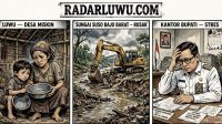 Ilustrasi kemiskinan Luwu dan kerusakan DAS Suso Bajo Barat