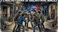 Ilustrasi pengeroyokan pemuda di Balantang Malili Luwu Timur