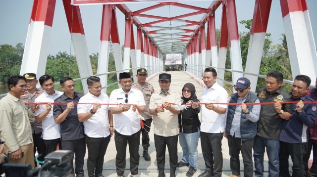 Jembatan Salu Jambu Andalan Diresmikan, Warga Luwu-Luwu Utara Tak Lagi Bergantung Rakit