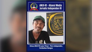 Ketua AMJI RI Luwu Timur Jayus Sagena