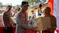 Kunjungan Kerja Kapolda Sulteng ke Buol, 300 Paket Sembako Disalurkan Lewat Tiga Polsek