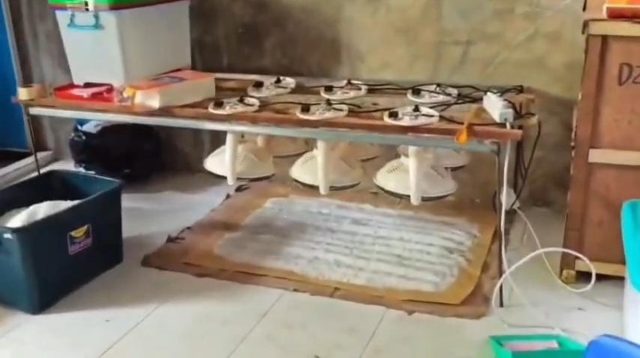 Lab Sabu Terbesar di Indonesia Digerebek di Pidie, 1,2 Ton Narkoba Disita