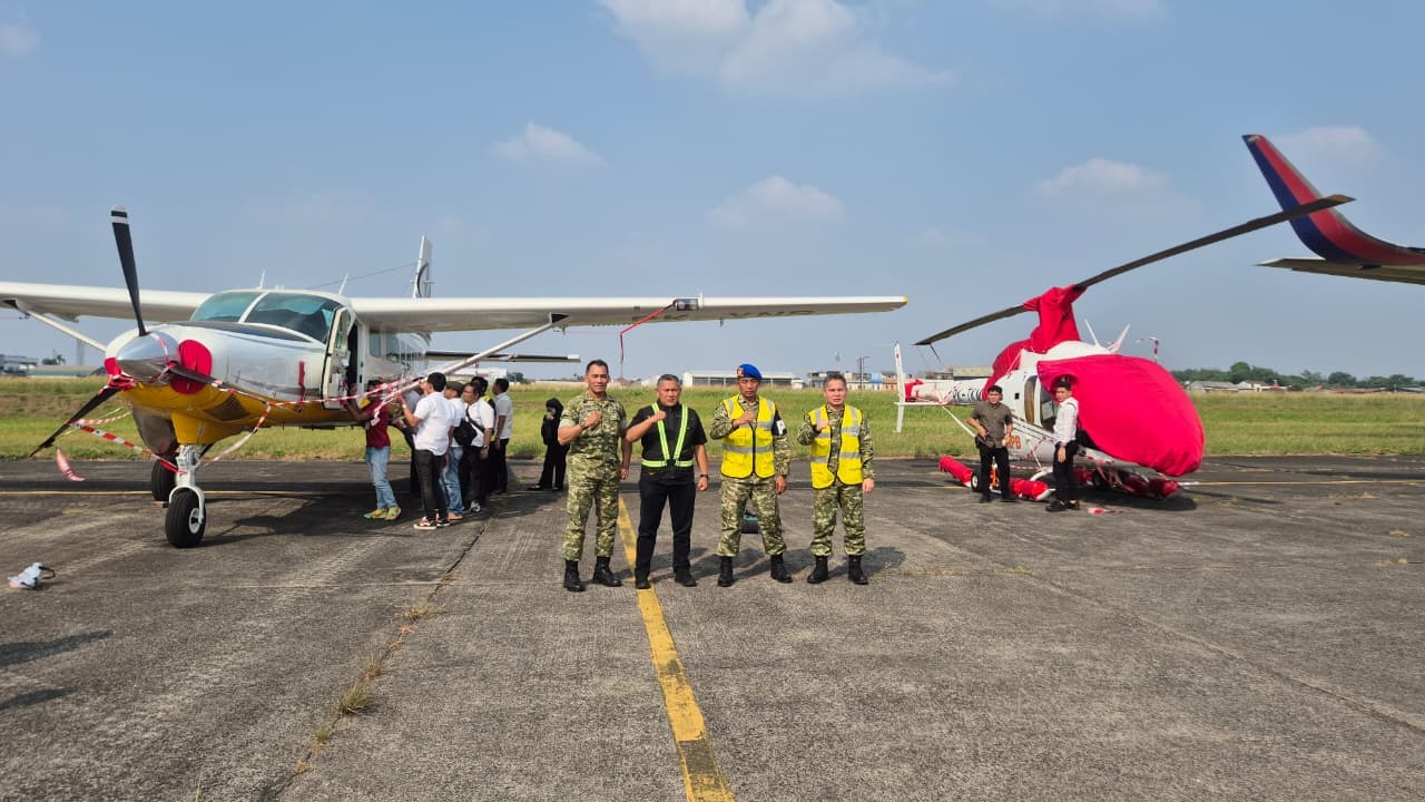 Pesawat Textron dan Helikopter Bell 505 Disita Kejagung di Kasus MBG