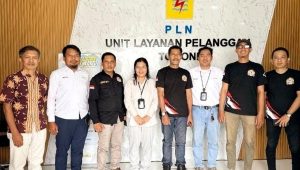 Audiensi LSM Pena Integritas Indonesia dengan PLN UP3 Palopo