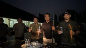 Polda Sulteng Sita Bong dan Sajam saat Gerebek Tawanjuka, Dua Pengguna Dibawa