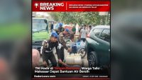 Pomdam XIV Hasanuddin salurkan air bersih warga Tallo Makassar