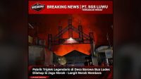 PT SGS Luwu Sampoerna Kayoe Barowa Bua terbakar 21 Oktober 2026