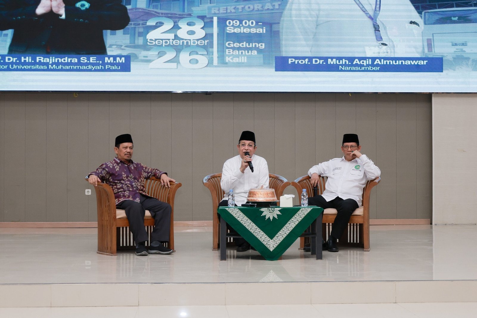 Said Agil Paparkan Al-Qur'an sebagai Sumber Ilmu di Unismuh Palu