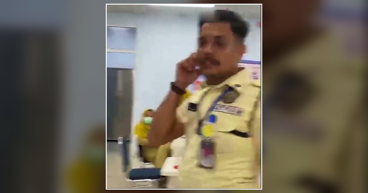 Satpam RSUD dr La Palaloi Maros di ruang IGD